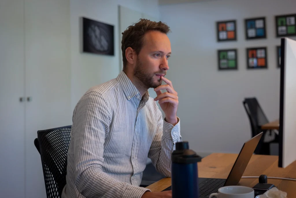 Stefan Wijers working