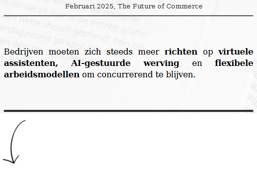 Krantenkop PS NL - Future of Commerce